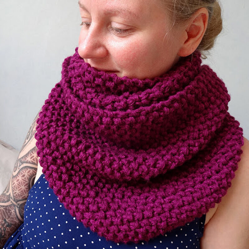 Oversized snood