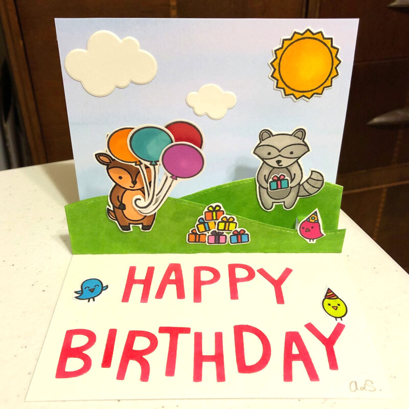 Birthday card for my sister