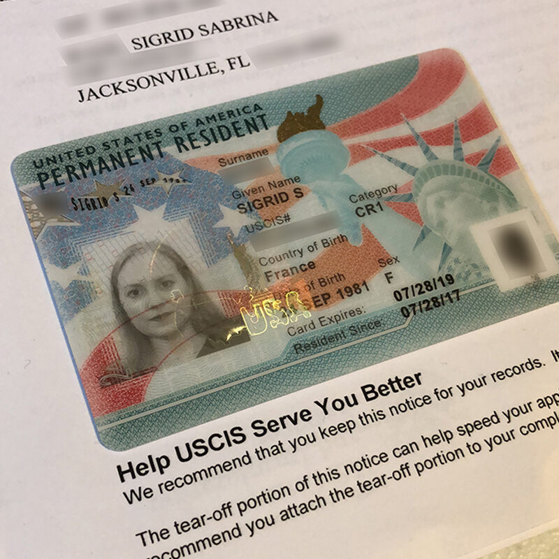 Green card update